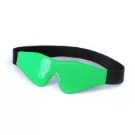 NS NOVELTIES maszk Electra Blindfold Green - zöld színben, fetish játékokhoz