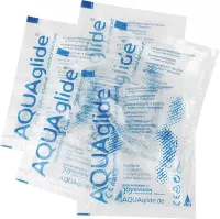 JOYDIVISION intim síkosító Aquaglide 3 ml - vízbázisú, íz- és illatmentes, hosszan tartó, óvszerhez és segédeszközhöz is