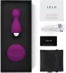 LELO vibrációs tojás Hula Beads Deep Rose EU - lila színben, vízálló, akkumulátoros, elemes távirányítóval