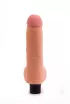 LOVETOY élethű vibrátor 8" Real Softee Vibrating Dildo 4 - realisztikus, vízálló, elemes, TPE (20 cm)