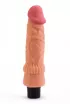 LOVETOY élethű vibrátor 7.8" Real Softee Vibrating Dildo 2 - realisztikus, vízálló, elemes, TPE (20 cm)