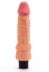 LOVETOY élethű vibrátor 7.8" Real Softee Vibrating Dildo 2 - realisztikus, vízálló, elemes, TPE (20 cm)