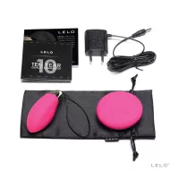 LELO vibrációs tojás Lyla 2 Design Edition Cerise - cseresznye színben, vízálló, akkumulátoros, elemes távirányítóval