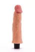 LOVETOY élethű vibrátor 8.3" Real Softee Vibrating Dildo 3 - realisztikus, vízálló, elemes, TPE (21 cm)