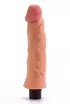 LOVETOY élethű vibrátor 8.3" Real Softee Vibrating Dildo 3 - realisztikus, vízálló, elemes, TPE (21 cm)