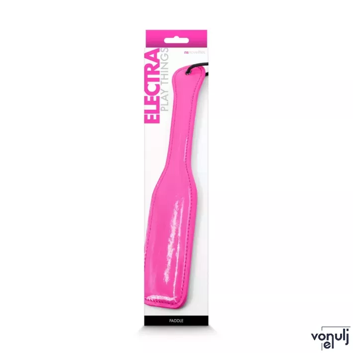 NS NOVELTIES paskoló Electra Paddle Pink - rózsaszín színben, fetish játékokhoz