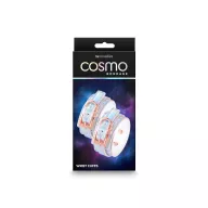 NS NOVELTIES bilincs Cosmo Bondage Wrist Cuff Rainbow - hologramos szivárvány színben, csuklóra helyezhető