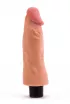 LOVETOY élethű vibrátor 7" Real Softee Vibrating Dildo 1 - realisztikus, vízálló, elemes, TPE (18 cm)