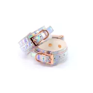 NS NOVELTIES bilincs Cosmo Bondage Ankle Cuff Rainbow - hologramos szivárvány színben, bokára helyezhető