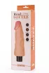 LOVETOY élethű vibrátor 7" Real Softee Vibrating Dildo 1 - realisztikus, vízálló, elemes, TPE (18 cm)