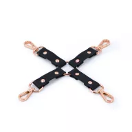 NS NOVELTIES rögzítő Bondage Couture Hog Tie Black - fekete színben