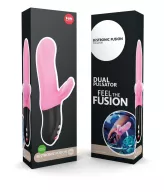 FUN FACTORY csiklóizgatós vibrátor Bi Stronic Fusion Candy Rose - rózsaszín színben, vízálló, akkumulátoros