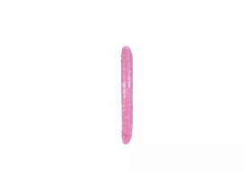 CHARMLY TOY kétvégű dildó Charmly Pliable Double Dong 13" Pink - realisztikus, rózsaszín színben, flexibilis, vízálló, TPE (33 cm)