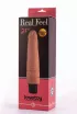 LOVETOY élethű vibrátor 7.5" Real Feel Cyberskin Vibrator - realisztikus, vízálló, elemes, cyberskin(19 cm)