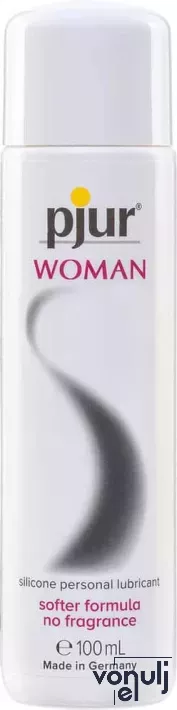 PJUR intim síkosító Woman Bottle 100 ml - szilikon bázisú, érzékeny bőrre, hosszantartó, bőrtápláló hatással, illat- és ízmentes, latex óvszerhez is