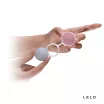 LELO gésagolyó Luna Beads Mini - 2 különböző méretű, eltérő színű, vízálló