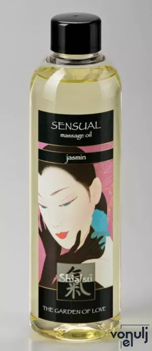 SHIATSU masszázsolaj Massage Oil Extase Jasmin 250 ml - jázmin illattal