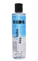 EROS intim síkosító 2in1 lube toy 250 ml - vízbázisú, páros használatra és játékszerekhez is alkalmas, óvszerrel is alkalmazható