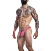 CUT4MEN erotikus férfi alsó Pouch Enhancing Thong Fuchsia XL - fukszia színben, XL méretben