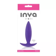 INYA fenékdugó Spades Small Purple - lila színben, S-méretben, vízálló, szilikon (10.2 cm)