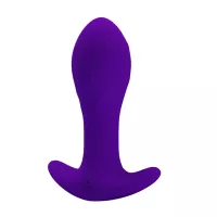 PRETTY LOVE fenékdugó Anal Plug Massager Purple - lila színben, vibrátoros, vízálló, akkumulátoros