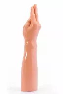 LOVETOY élethű öklöző KING SIZE MAGIC HAND - nagy méretű, realisztikus, extra nagy méretű, PVC (36 cm)