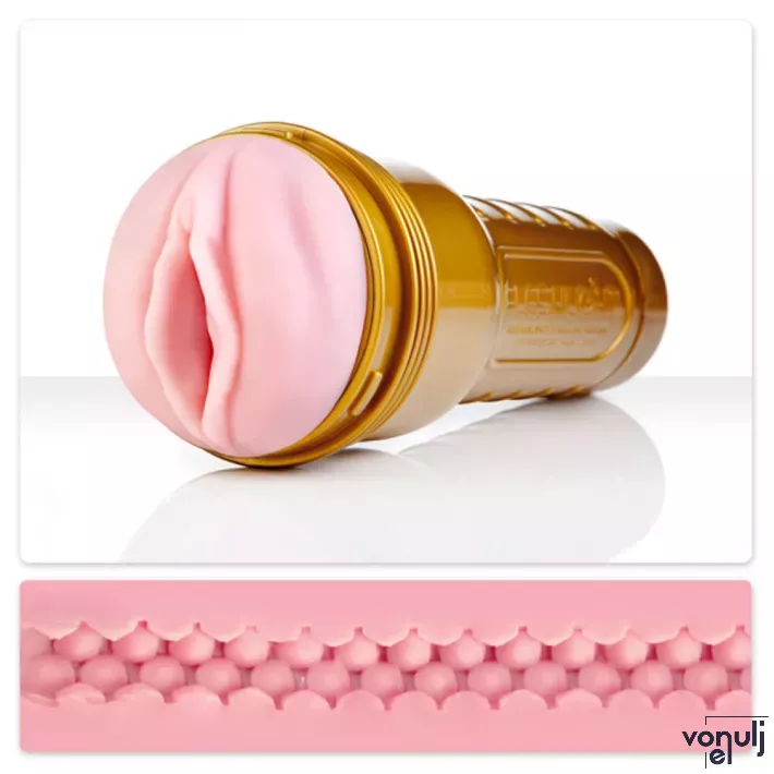 FLESHLIGHT maszturbátor Pink Lady Stamina Training Unit - realisztikus, vagina formájú, testszínű, vízálló, vibráció nélküli