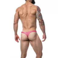 CUT4MEN erotikus férfi alsó Pouch Enhancing Thong Fuchsia L - fukszia színben, L méretben