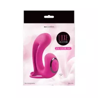 NS NOVELTIES csiklóizgatós vibrátor Luxe Opus Pleasure Vibe Pink - rózsaszín színben, g-pontos, vízálló, akkumulátoros