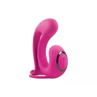 NS NOVELTIES csiklóizgatós vibrátor Luxe Opus Pleasure Vibe Pink - rózsaszín színben, g-pontos, vízálló, akkumulátoros