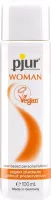 PJUR intim síkosító Woman Vegan 100 ml - hölgyeknek,vízbázisú,vegán,parabén,paraffin,glicerin,illat- és színezékmentes,óvszerhez és segédeszközhöz is