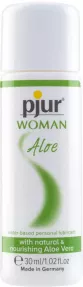 PJUR intim síkosító Woman Aloe 30 ml - hölgyeknek, vízbázisú, aloe verával, hidratáló, hosszantartó, parabén- és paraffinmentes, érzékeny bőrre is