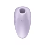 SATISFYER léghullámos csiklóizgató Pearl Diver - lila színben, vízálló, akkumulátoros