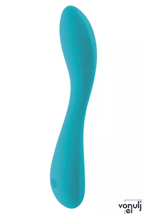 G pont vibrátor S Pleasures Libido Turquoise - akkumulátoros,vízálló