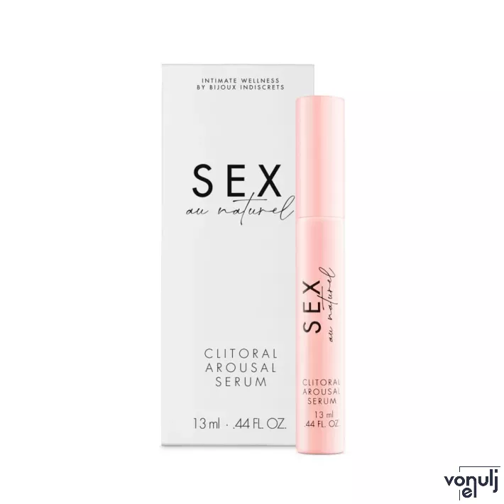 BIJOUX INDISCRETS stimuláló szérum Clitoral Arousal Serum 13 ml - vágyfokozó, melegítő hatással, argininnel és ginzenggel