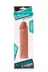 LOVETOY péniszköpeny Pleasure X-Tender Penis Sleeve 2 - realisztikus, testszínű, vízálló, (17 cm)