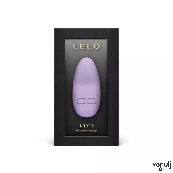 LELO rezgő csiklóizgató Lily 3 Calm Lavender - lila színben, vízálló, akkumulátoros