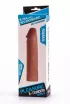 LOVETOY péniszköpeny Pleasure X-Tender Penis Sleeve 1 - realisztikus, testszínű, vízálló, (17 cm)