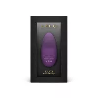 LELO rezgő csiklóizgató Lily 3 Dark Plum - lila színben, vízálló, akkumulátoros