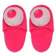 LOVETOY humoros cicis papucs Boobs Slippers - rózsaszín színben, egy méretben