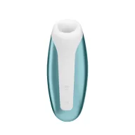 SATISFYER léghullámos csiklóizgató Love Breeze Ice Blue - jégkék színben, vízálló, akkumulátoros