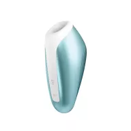 SATISFYER léghullámos csiklóizgató Love Breeze Ice Blue - jégkék színben, vízálló, akkumulátoros