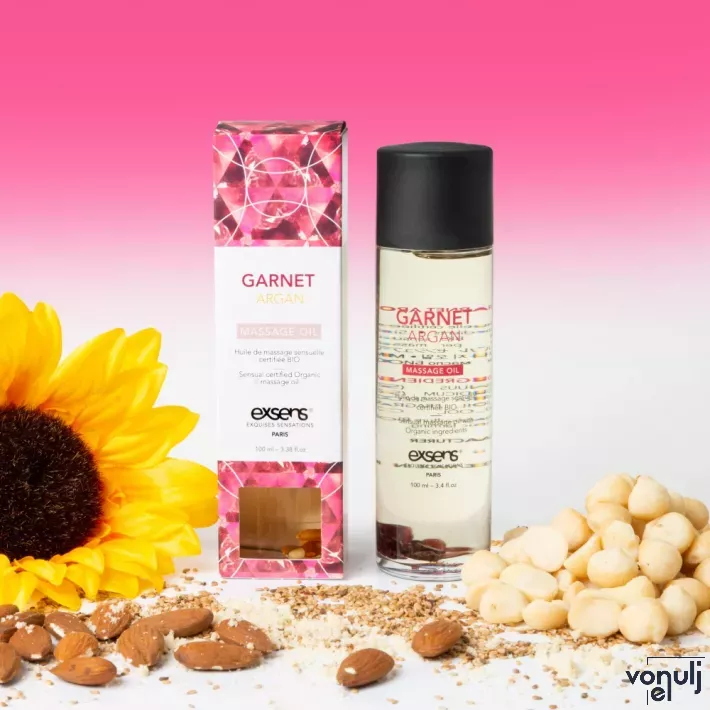 Masszázsolaj Exsens Garnet Argan100 ml