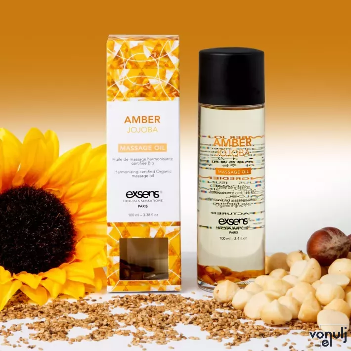 Masszázsolaj Exsens Amber Jojoba 100 ml