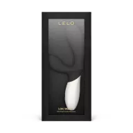 LELO prosztata izgató Loki Wave 2 Black - fekete színben, vízálló, akkumulátoros