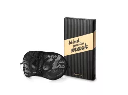 BIJOUX INDISCRETS maszk Blind Passion Mask - fekete színben