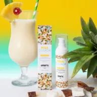 Masszázsolaj Exsens Pina Colada 50 ml - orális szexhez,ehető