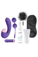 Vibrátor szett S PLEASURES Velvet Pleasure Kit Purple - 7 részes