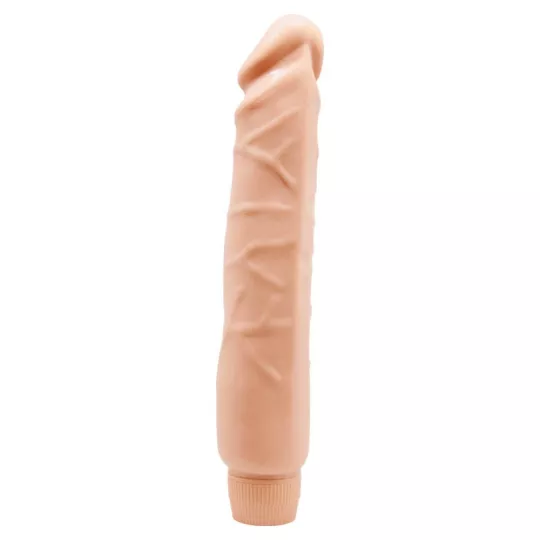 BAILE élethű vibrátor Barbara Jack Realistic Multi-Speed Vibrator 10" - realisztikus, elemes, TPR (25,5cm)