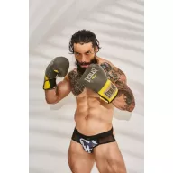 CUT4MEN erotikus férfi alsó Mixed Jockstrap-ShadowCamo M - fekete mintás kivitelben, M méretben